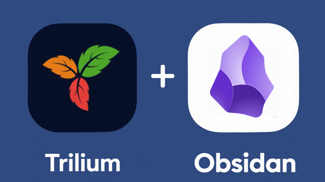 笔记软件对比 Obsidian VS Trilium